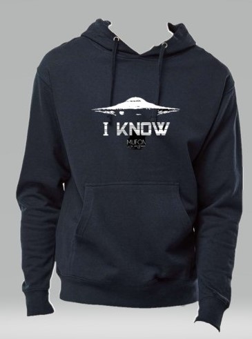 I KNOW Navy Blue Hooded Sweatshirt
